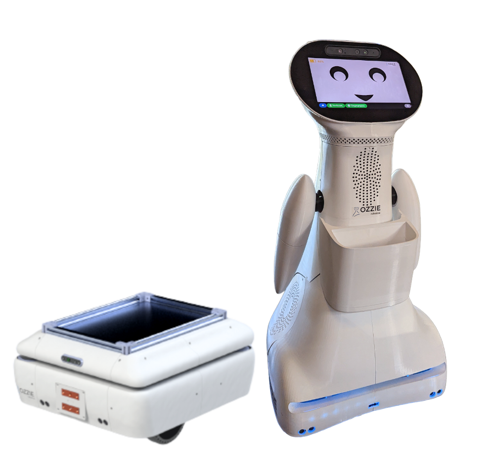 OZZIE XL robot facing left